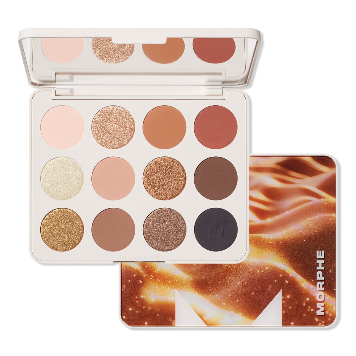 MORPHE - Paleta de Sombras 12-Pan ChromaPlus - Flickering Sands Morphe