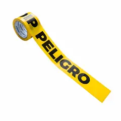 DALI - Cinta de Peligro 75 mm x 100 m Amarillo Negro Cinta de Seguridad y Señalización de Advertencia