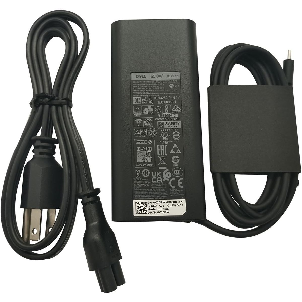 DELL - CARGADOR DELL USB - C  PARA NOTEBOOK DE 65W