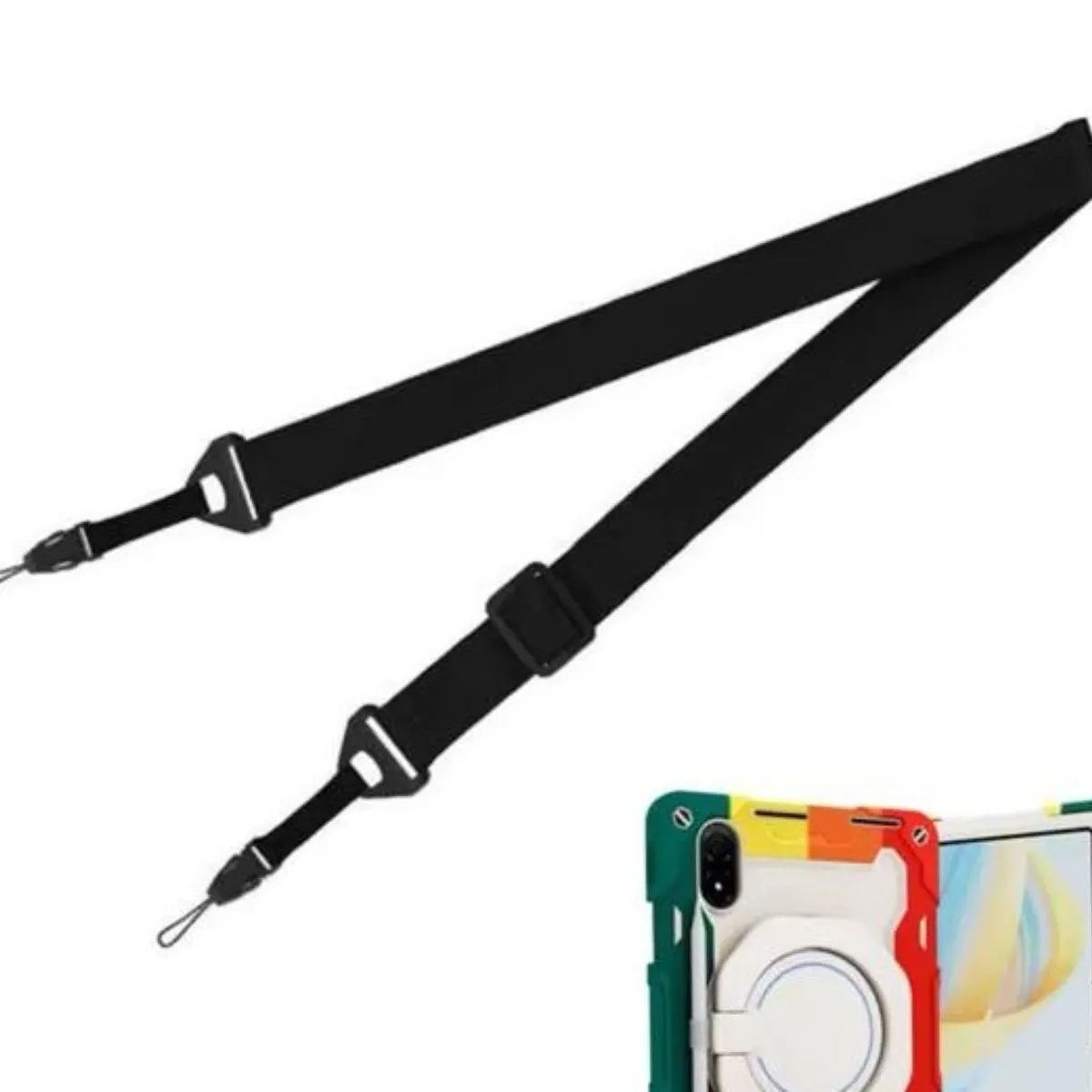 GENERICO - Correa De Hombro Ajustable Para Tablet iPad Strap Cordón