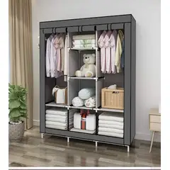 GENERICO - Armario Closet Ropero Armable De 3 Cuerpos De Tela 88130