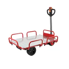 SMART CARGO - Carro Plataforma Eléctrico 400 kg Industrial