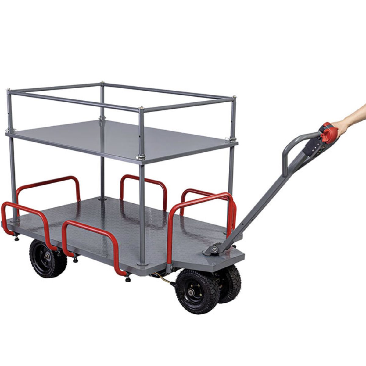 SMART CARGO - Carro Plataforma Eléctrico 400 kg Industrial