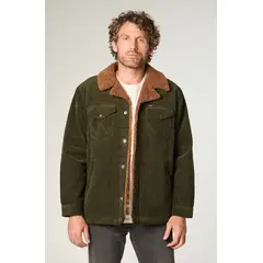 WRANGLER - Chaqueta Hombre Wrange Coat Regular Fit Verde Oscuro