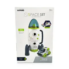 MAGNETICS - Set Cohete Espacial con Luces y Sonidos