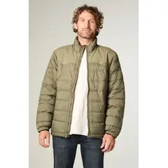 WRANGLER - Chaqueta Hombre Packable Puffer Regular Fit Verde