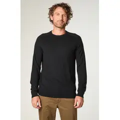 WRANGLER - Sweater Hombre Knit Sweater Regular Fit Negro