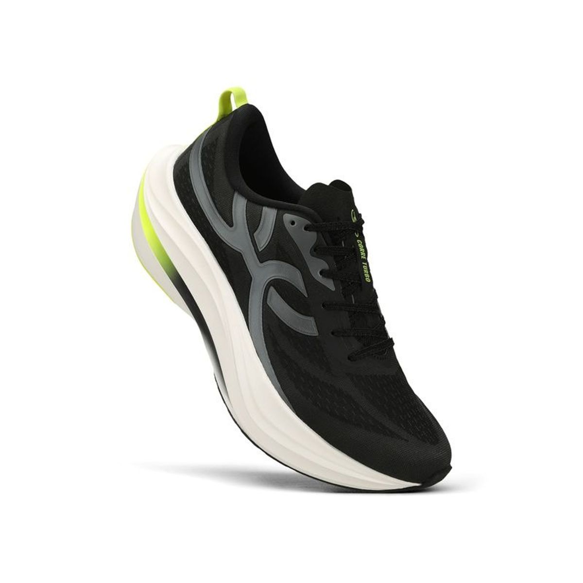 OLYMPIKUS - Zapatilla Running Hombre Corre TURBO Negra