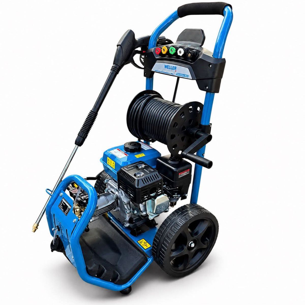ERUX - Hidrolavadora Bencinera Industrial De 7hp 2465psi carrete roja