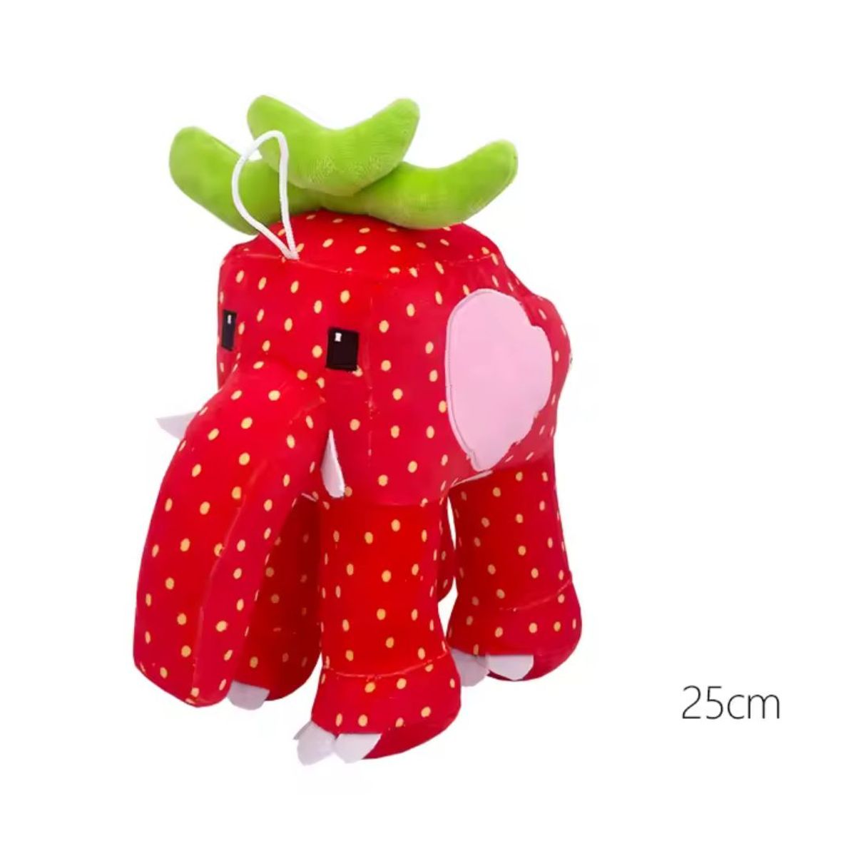 GENERICO - Peluche steal a brainrot strawberry elephant