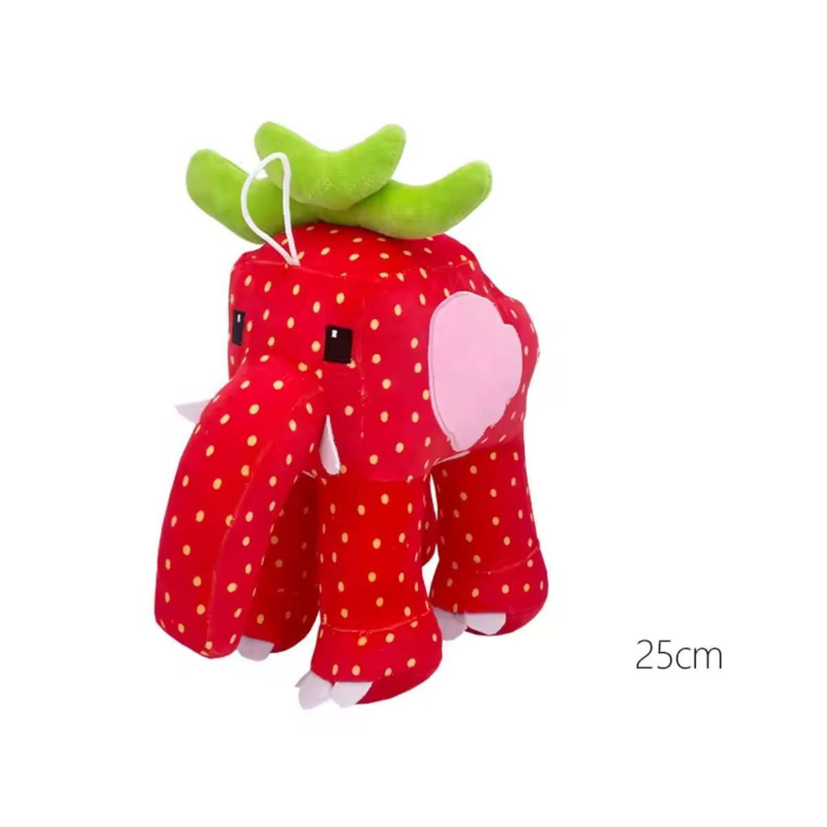 GENERICO - Peluche steal a brainrot strawberry elephant