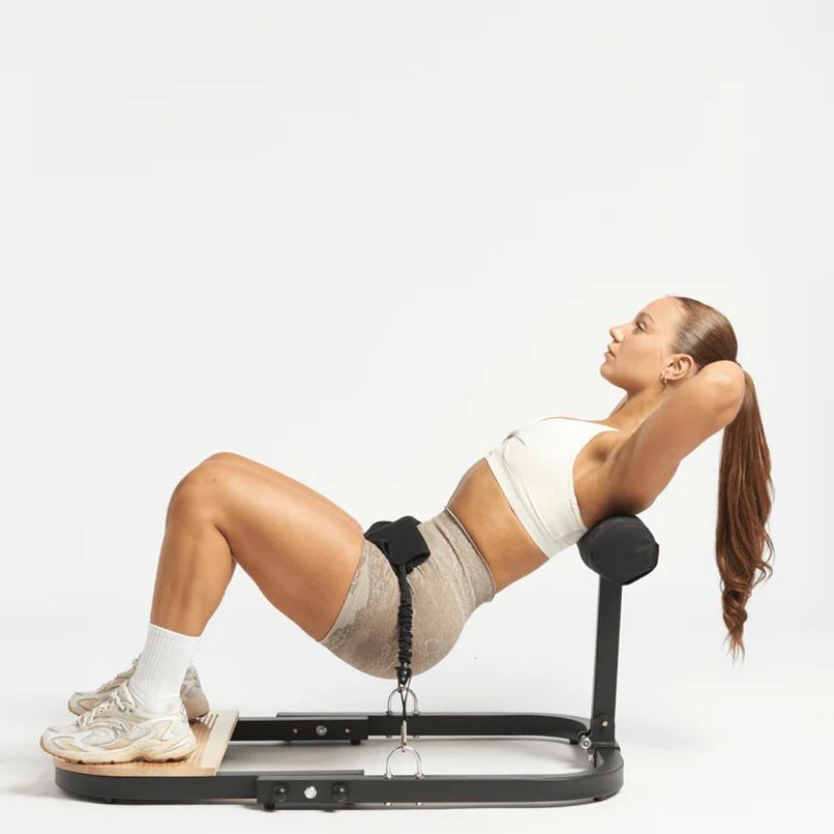 GENERICO - MAQUINA HIP THRUST PARA GLUTEOS ENTRENAMIENTO FITNESS USO DOMESTICO