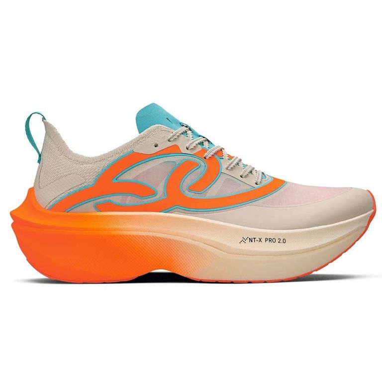 Zapatilla Running Hombre Corre SUPRA 2 Blanco/Naranja