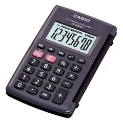 CASIO - Calculadora De Bolsillo Hl-820lv 8 Digitos Negro