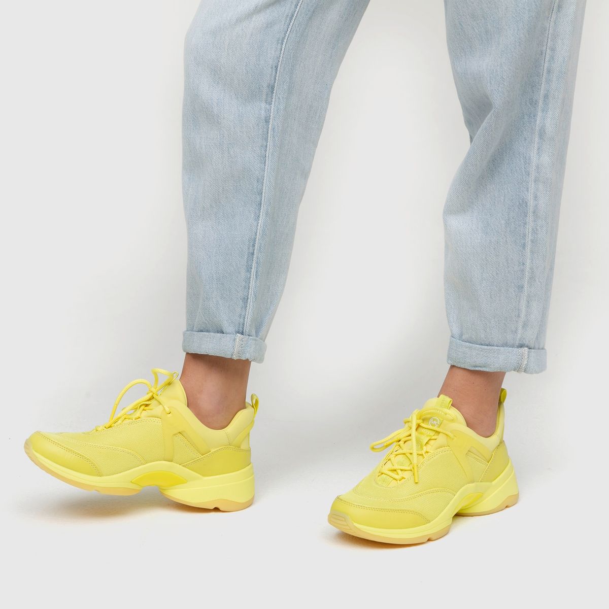 MICHAEL KORS - Zapatilla Urbana Mujer Amarilla