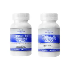 AUSTRAL LIFE - Pack 2 Tribulus Terrestris + Maca 120 Cápsulas -