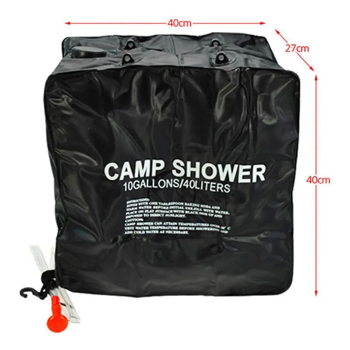 GENERICO - Ducha Solar Para Camping Al Aire Libre 40L
