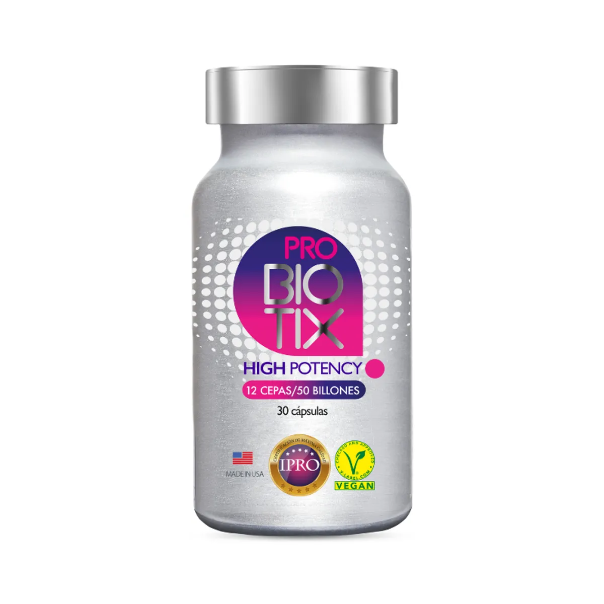 NEWSCIENCE - Probiotix High Potency 50 Billones 30 Capsulas Newscience