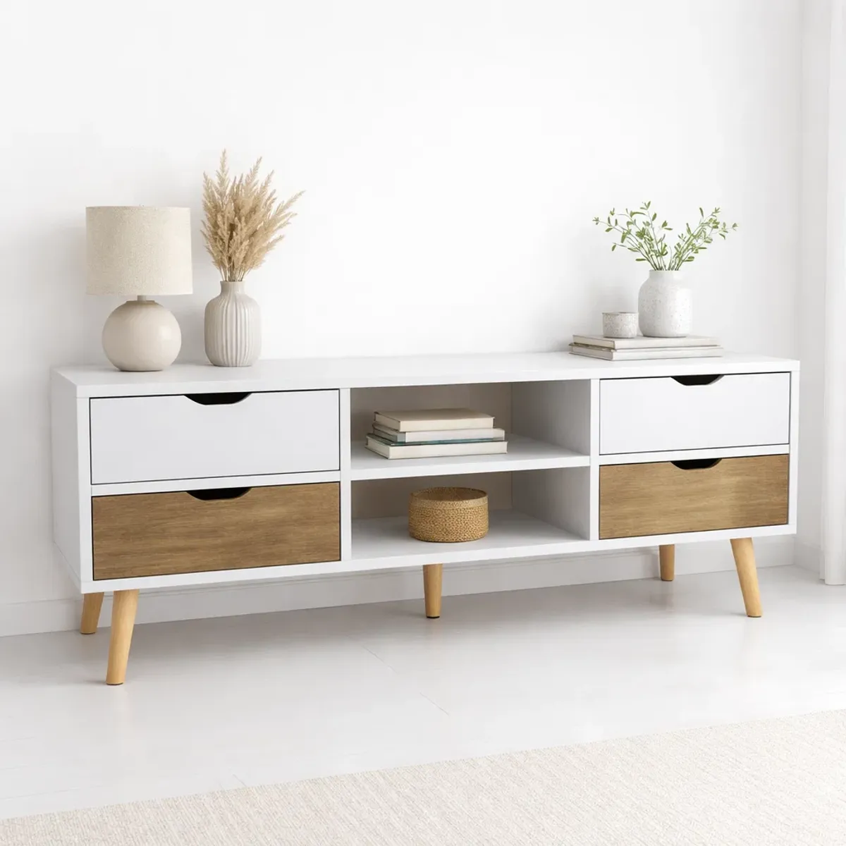 KLIK - Rack TAK 120x45 - Blanco