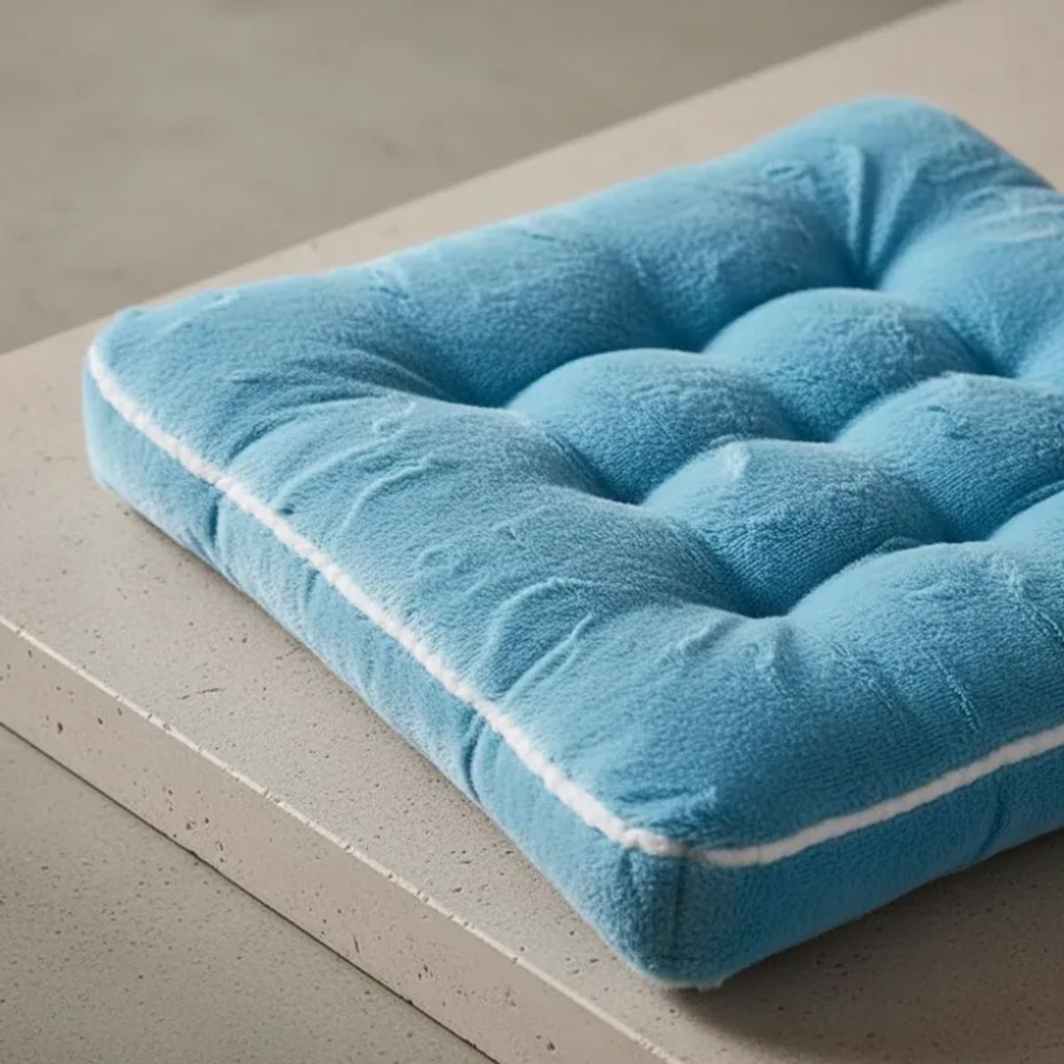 GENERICO - Cojín Para Silla Cuadrado De Felpa Acolchado Varios Colores