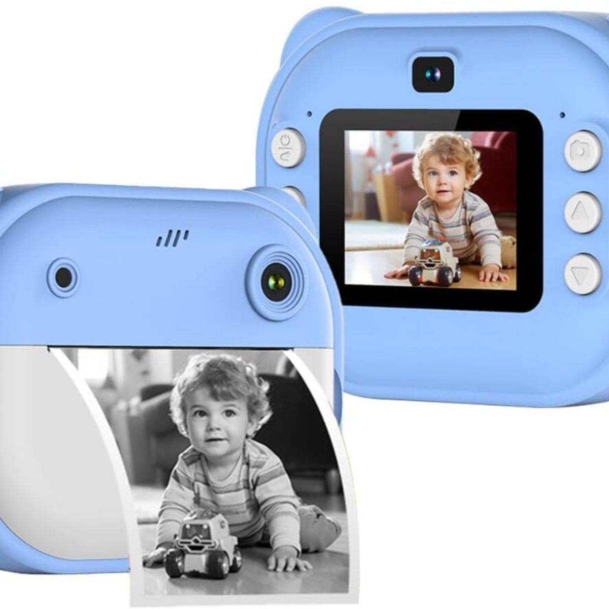 GENERICO - Cámara digital de impresión instantánea para niños