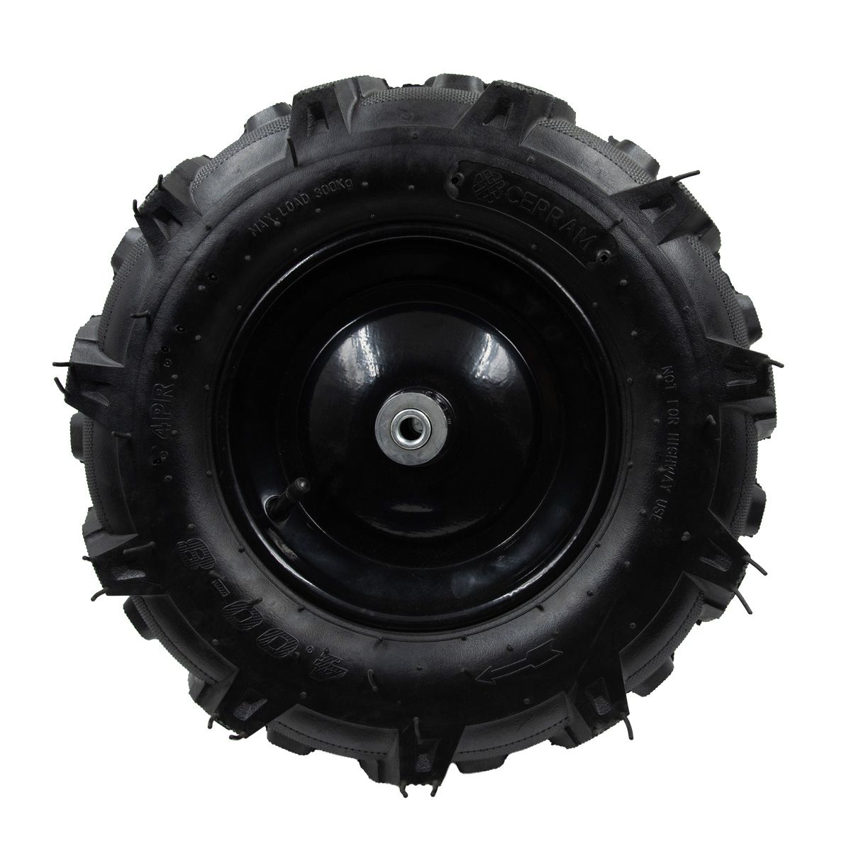 GENERICO - Rueda de carretilla pantanera 400x8 WB-6404 Napa