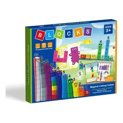 GENERICO - Cubos Conectores Para Matemática 100 unidades Educativo