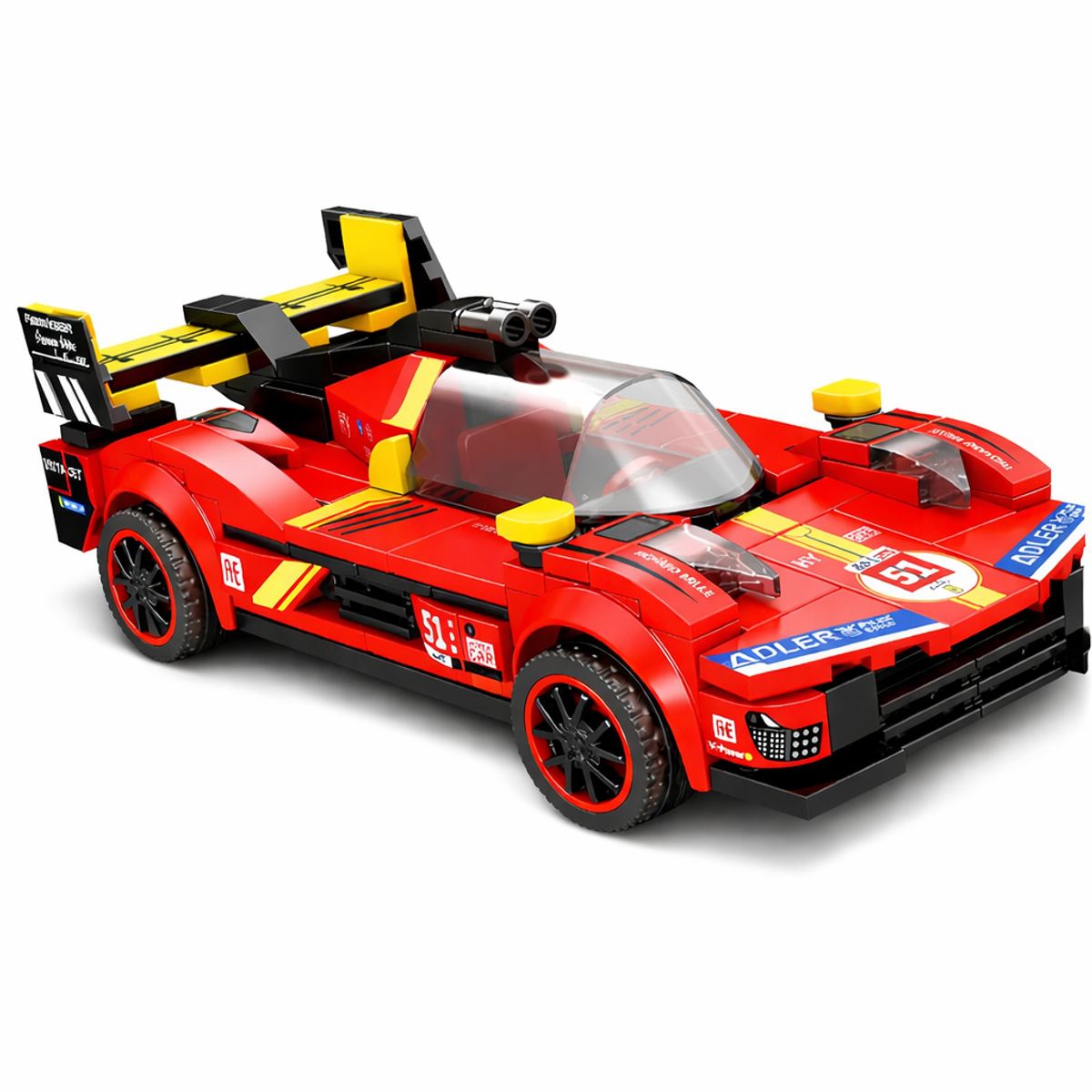 MINGDA - Auto de Carreras para Armar 284 Piezas Racing Speed
