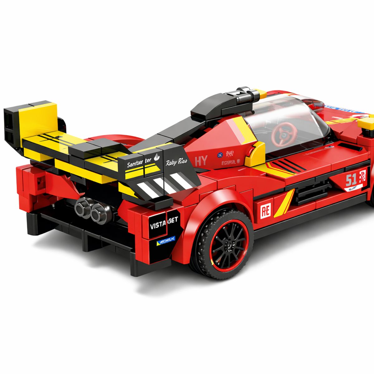MINGDA - Auto de Carreras para Armar 284 Piezas Racing Speed