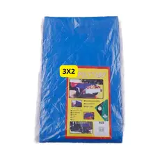 GENERICO - Lona Reforzada de Polietileno Polytarp Medida 3x2 Metros Color Azul