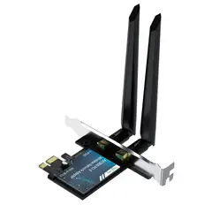 GENERICO - Tarjeta Red Pci-e Inalámbrica Wifi 6 + Bluetooth 5.2 Veggieg