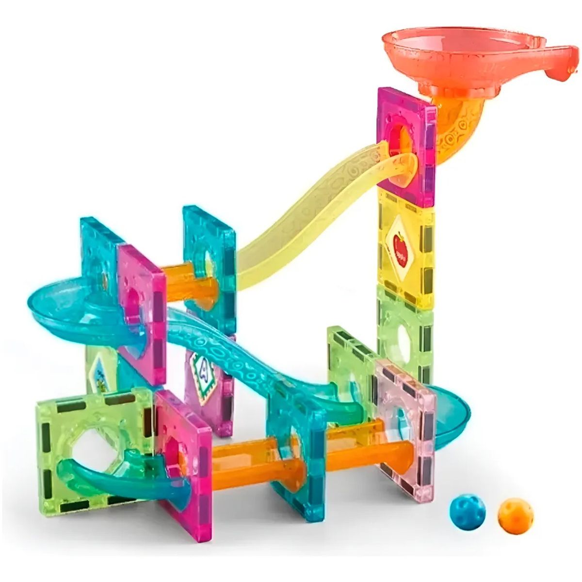 GENERICO - Bloques Magnéticos. Set De Imanes De 47 Pcs Multicolor