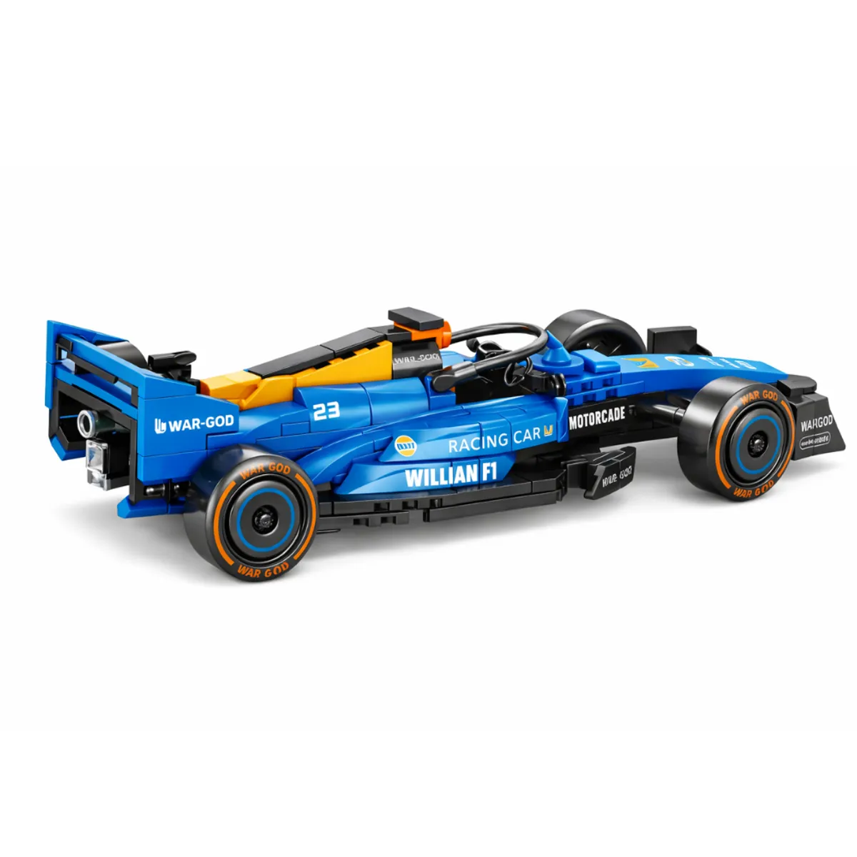 MINGDA - Auto de Carreras para Armar 323 Piezas Juguete STEM