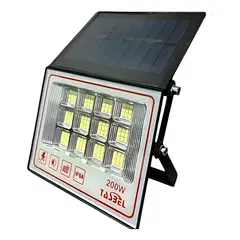 GENERICO - FOCO SOLAR REFLECTOR 200W IP68 + PANEL