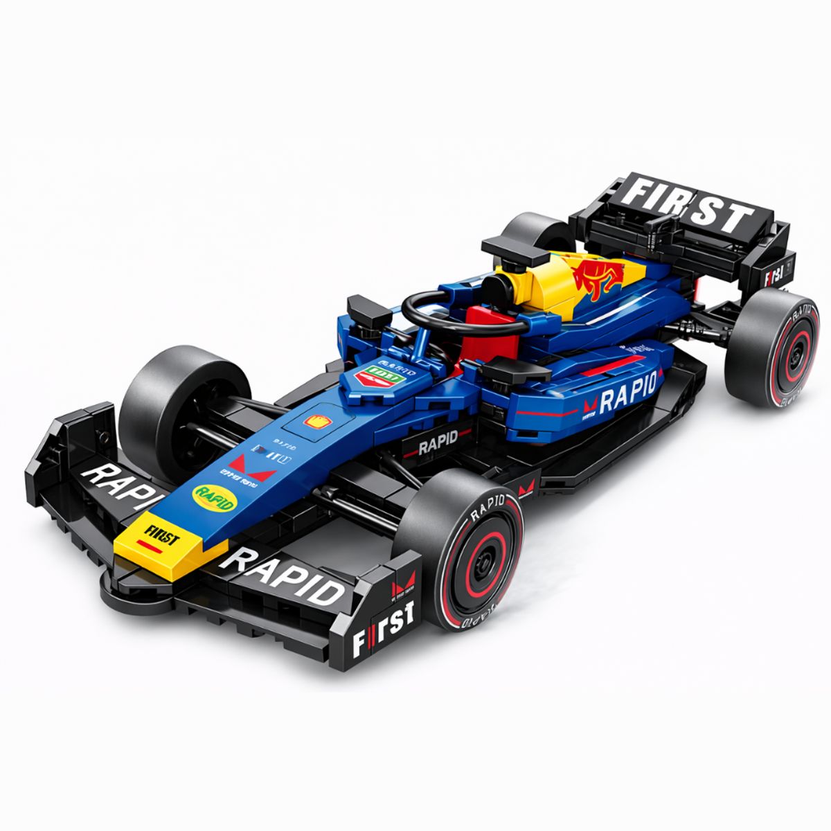 MINGDA - Auto de Carreras para Armar 312 Piezas Formula Racing Juguete STEM