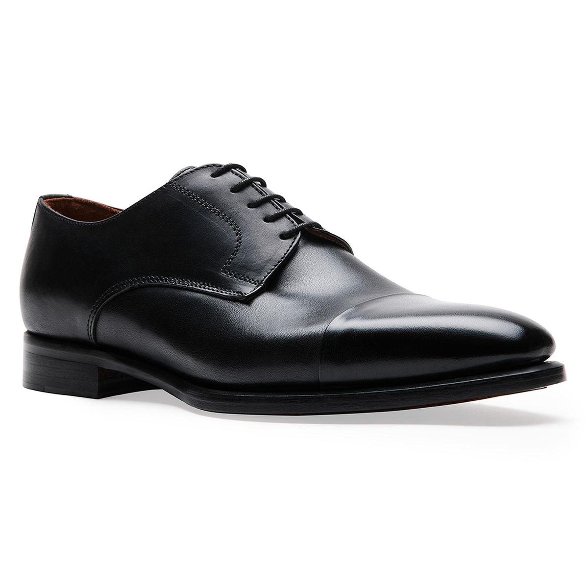 CARDINALE - Zapatos Formales Hombre Suela Cuero Magno Bigli-0-01 Negro