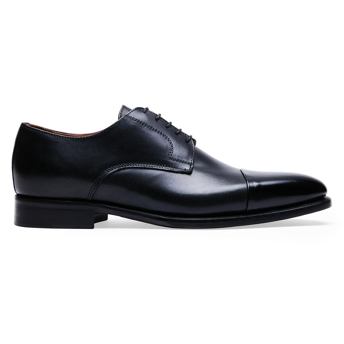 CARDINALE - Zapatos Formales Hombre Suela Cuero Magno Bigli-0-01 Negro