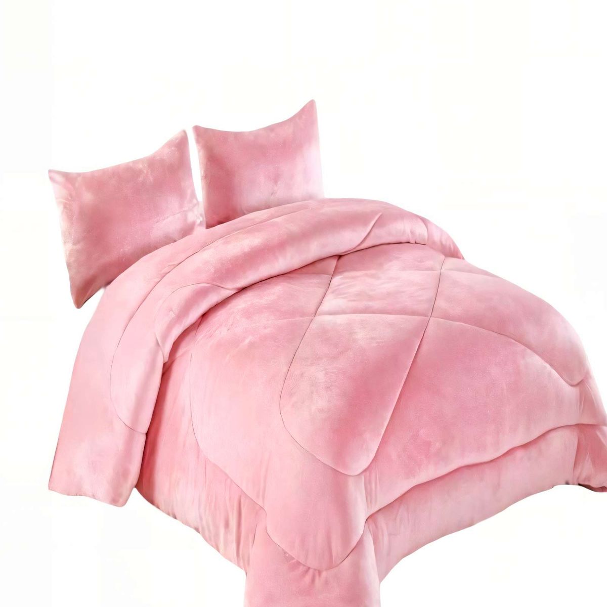 GENERICO - PLUMON CHIPORRO DE INVIERNO PREMIUM PLAZA Y MEDIA COLOR ROSADO