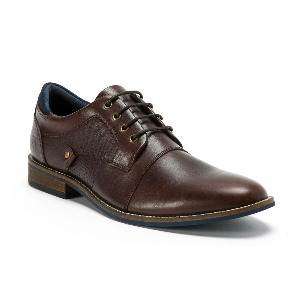 CARDINALE - Zapatos Hombre Cuero Denizen-0-01-Cafe1