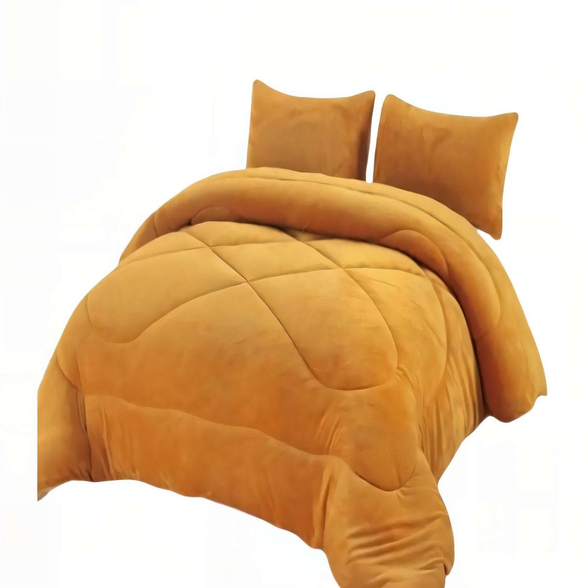 GENERICO - PLUMON CHIPORRO DE INVIERNO PREMIUM KING   COLOR MOSTAZA