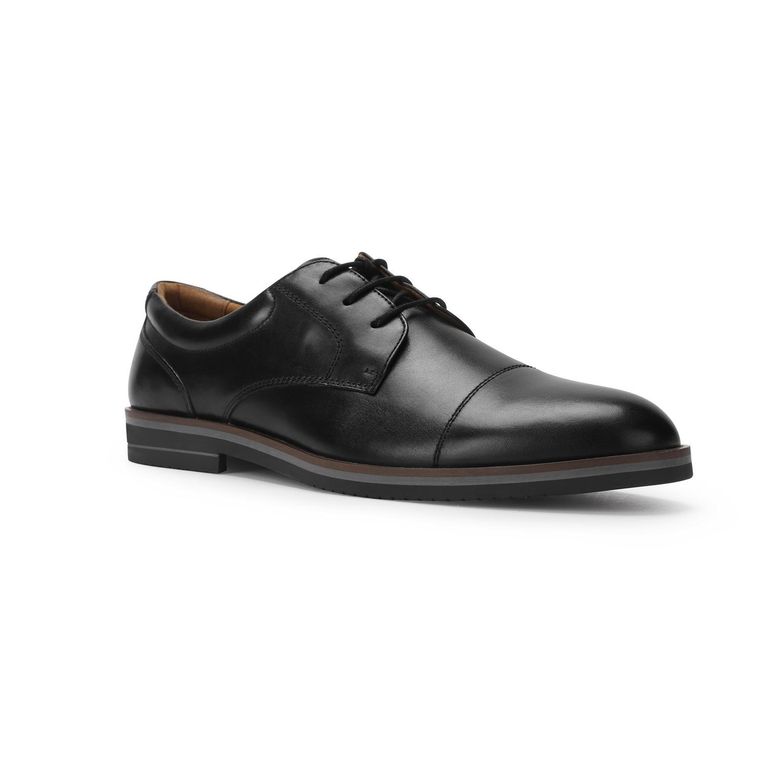 Zapatos Hombre Cuero Baltimore Negro