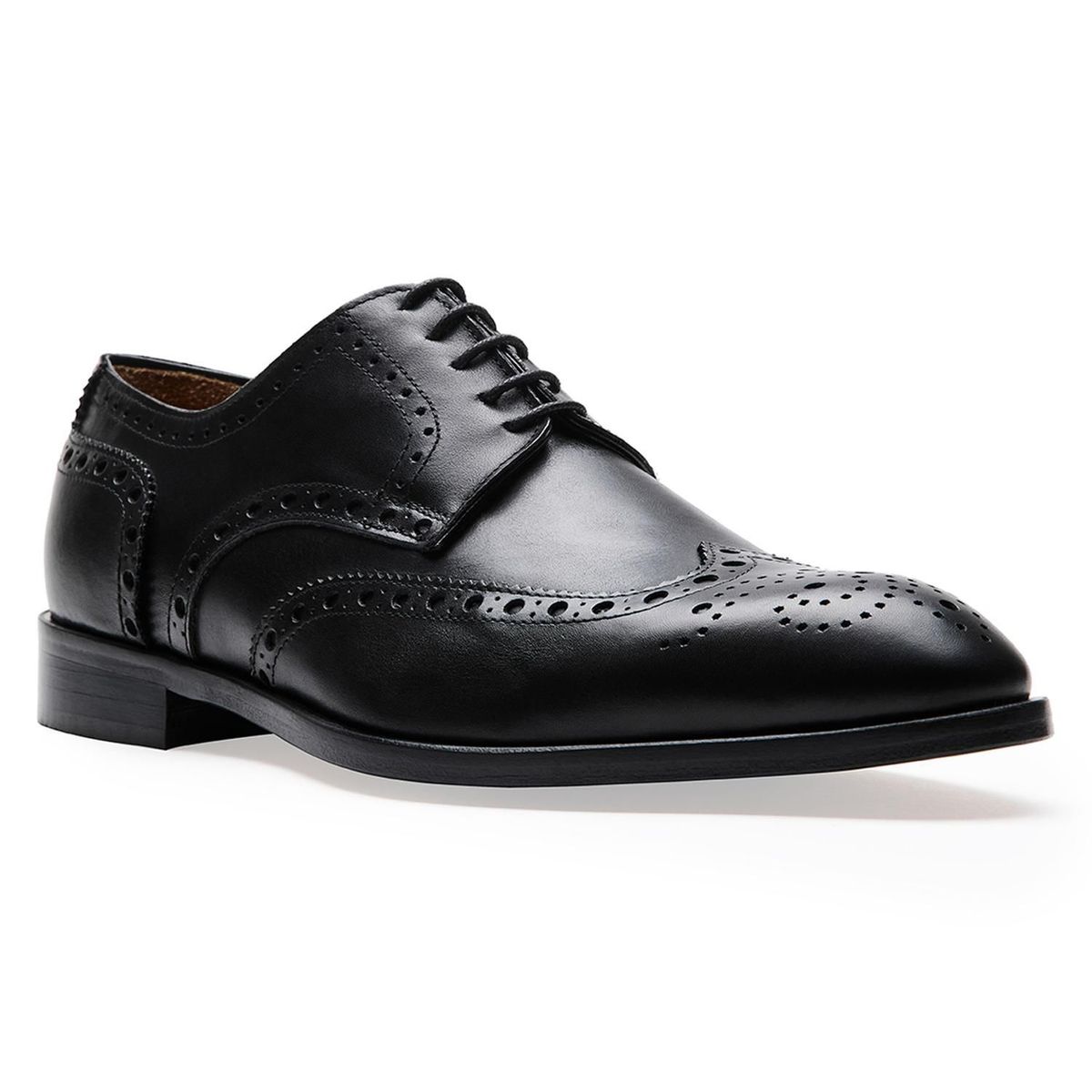 CARDINALE - Zapatos Formales Hombre Suela Cuero Magno Senato-0-03 Negro