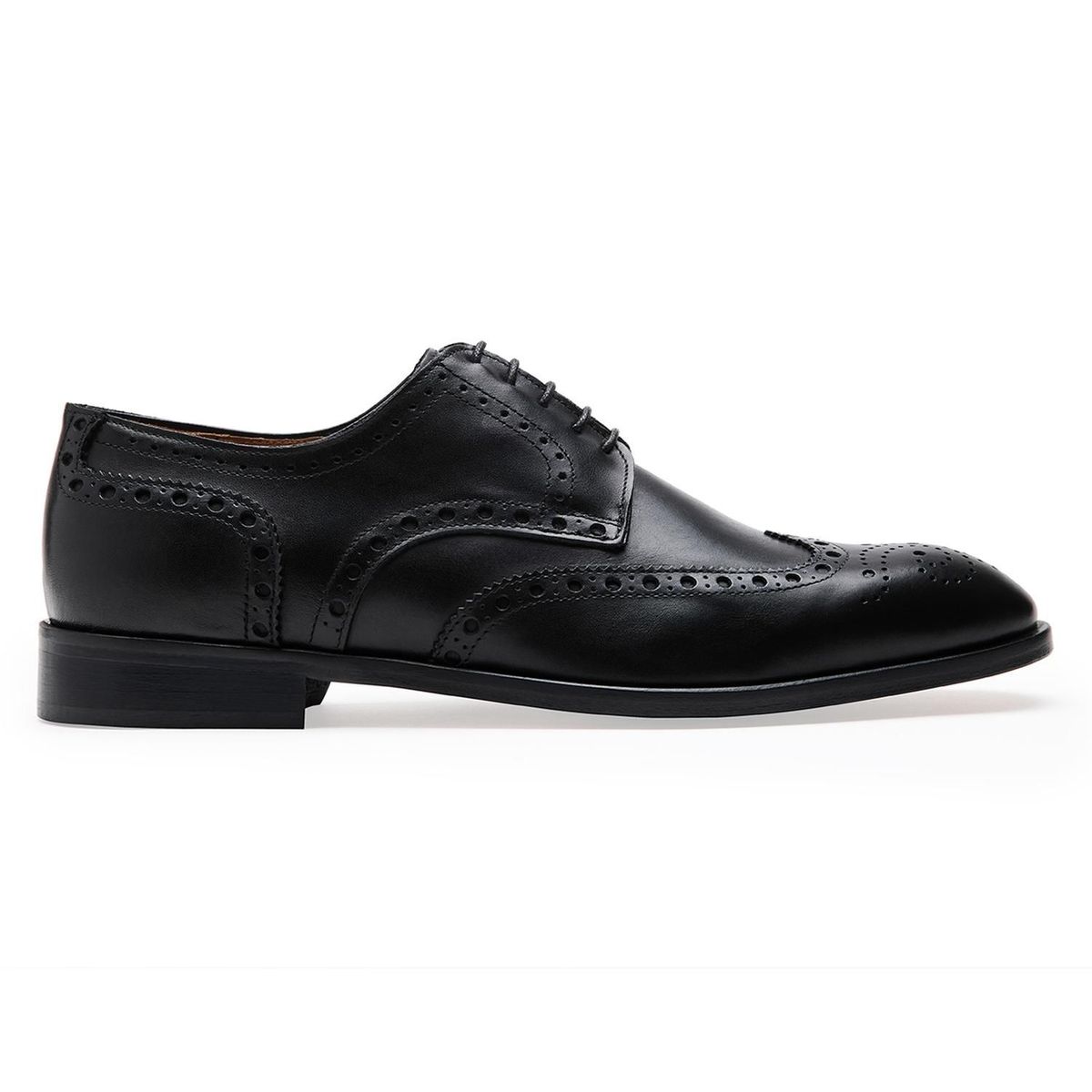 CARDINALE - Zapatos Formales Hombre Suela Cuero Magno Senato-0-03 Negro
