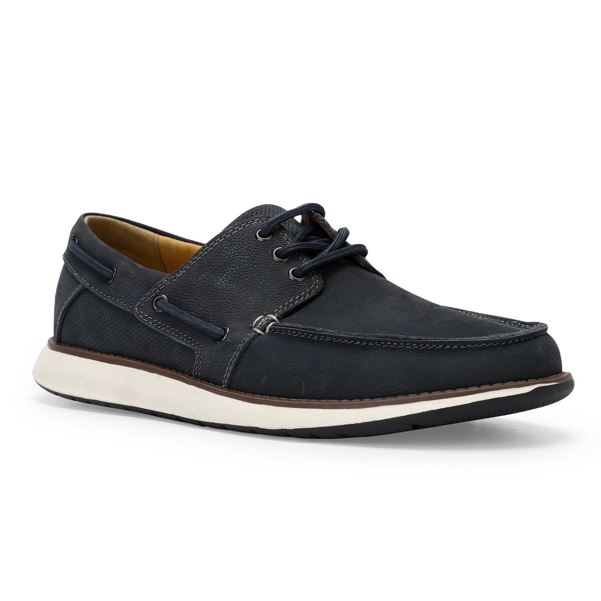 CARDINALE - Zapatos Hombre Cuero Reston-0-04 Azul