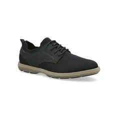 CARDINALE - Zapatos Hombre Cuero Tejido Dozza-0-19 Negro