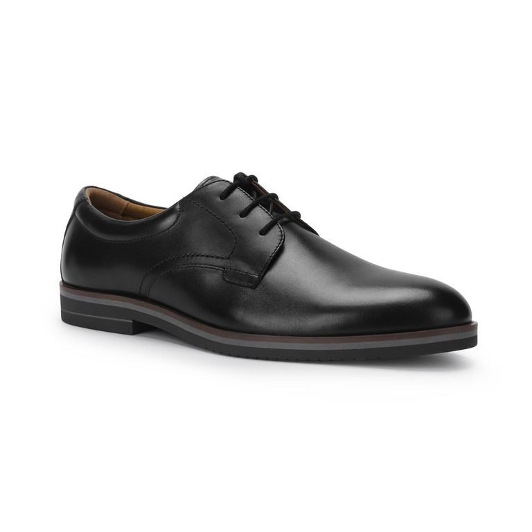 Zapatos Hombre Cuero Baltimore Negro