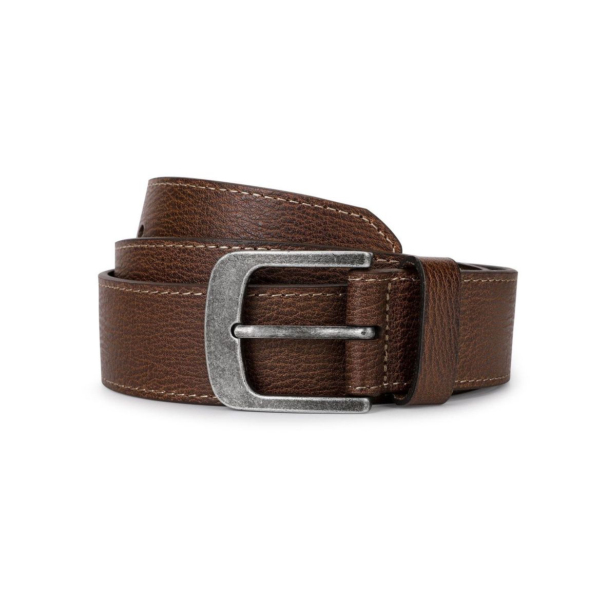 CARDINALE - Cinturón Casual Cuero Hombre Cint-Cc02-Café