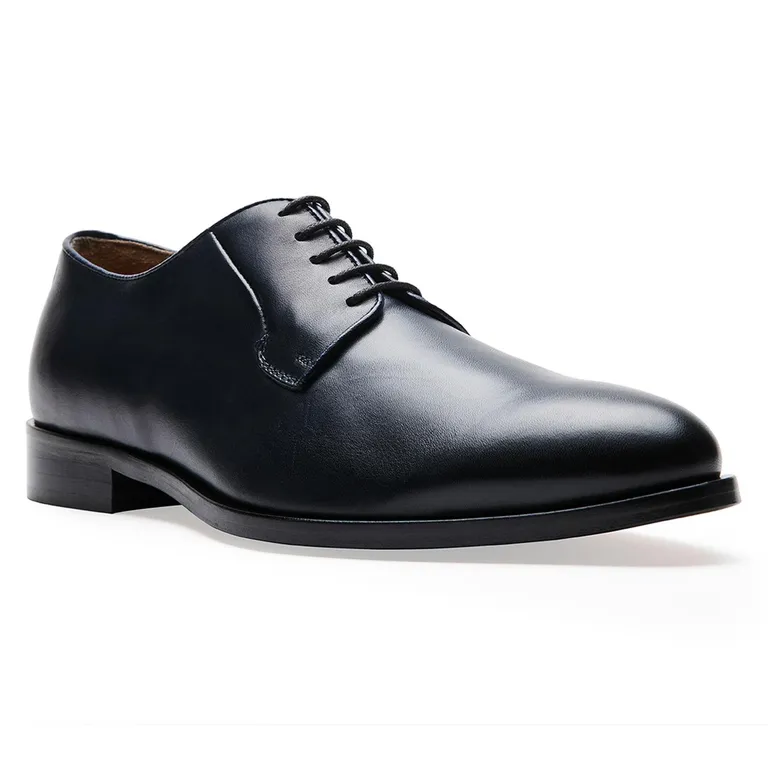 Zapatos Formales Hombre Suela Cuero Magno Azul Dante