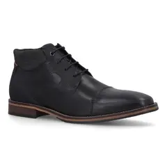 BULLBOXER - Zapatos Hombre Cuero Brummen-6-09 Negro