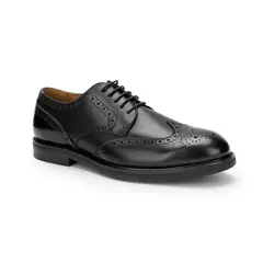 CARDINALE - Zapatos Hombre Cuero Westminster-0-07 Negro
